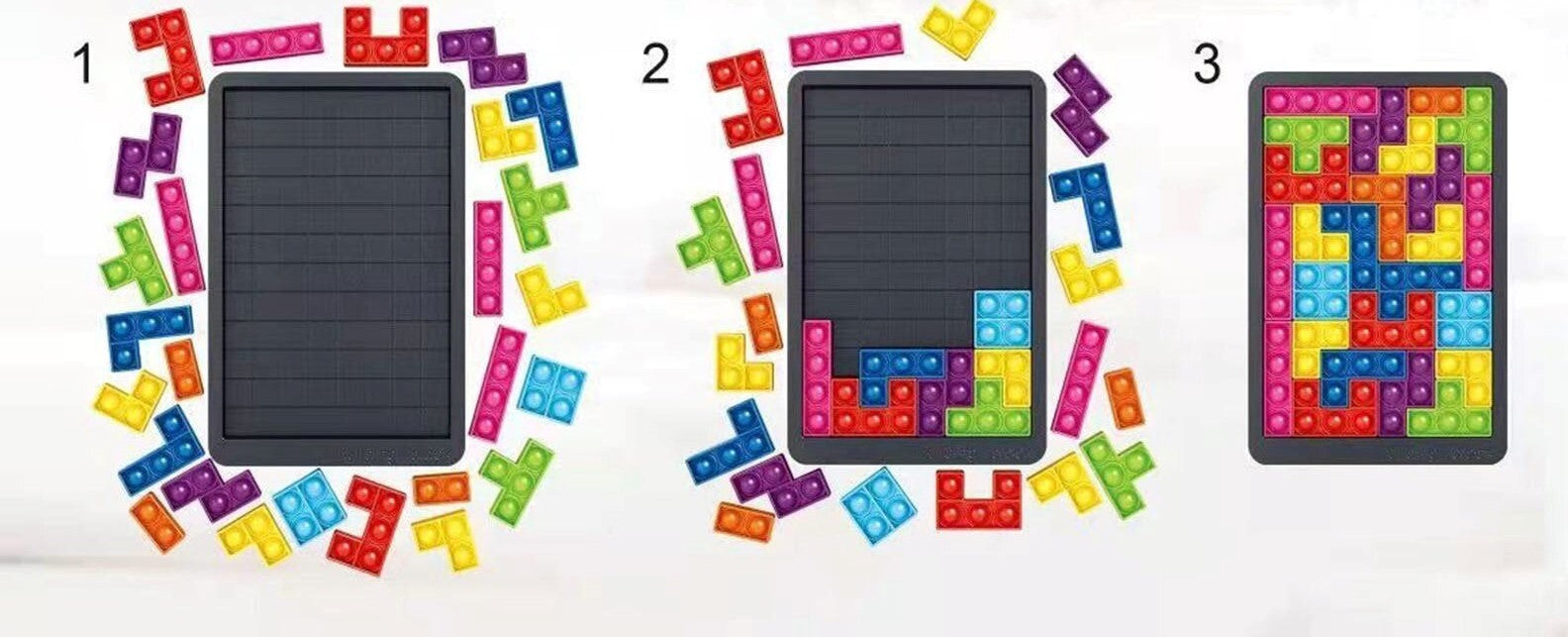 Rompecabeza Super Didáctica Tetris I-Pop